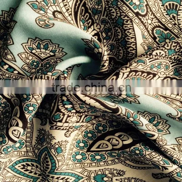 Good Valued Printed Rayon Fabric With Water Drape Feeling photo-3