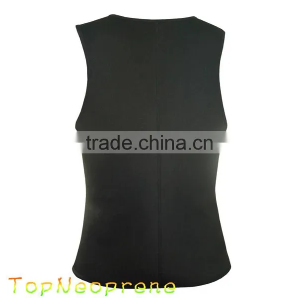 Men's Slimming Body Waist Suit Vest Hot Neoprene Sauna Body Shapers photo-5
