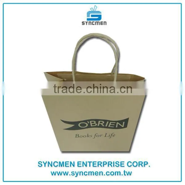 Custom Various Kinds of Grocery Brown Kraft Paper Shopping Bags photo-6