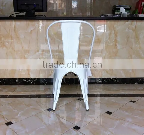 High Quality Cheap Vintage Metal Chairs for Restaurant photo-6