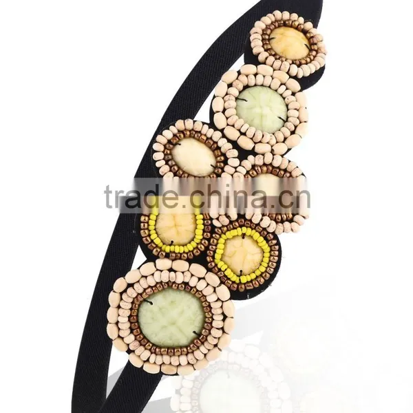 Women Fashion Rhinestone Crystal Head Chain Jewelry Headband Headpiece Hair Band photo-2