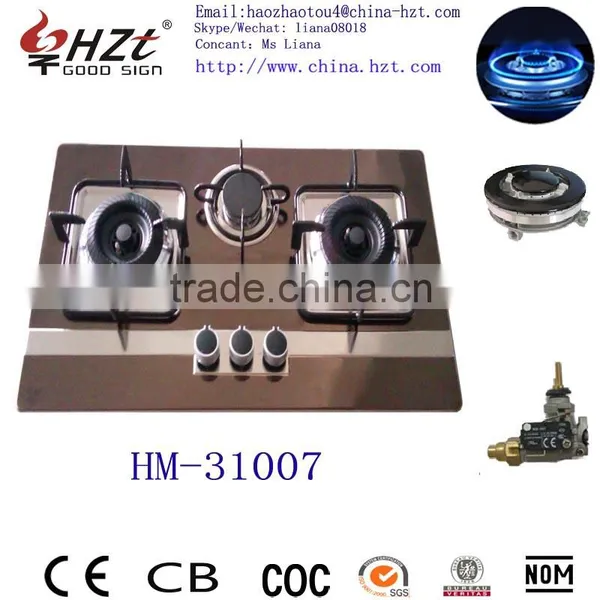 Cheap Price 3 Burner Zanussi Gas Hobs