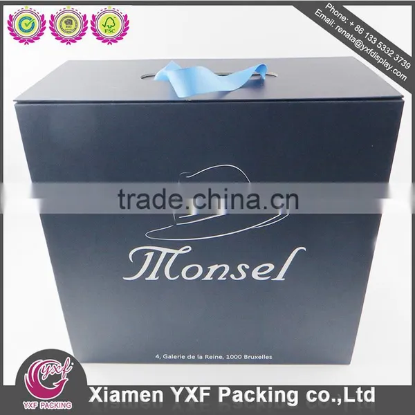 Foil Stamping Overflap Rigid Packaging Paper Box, Rigid Box photo-6