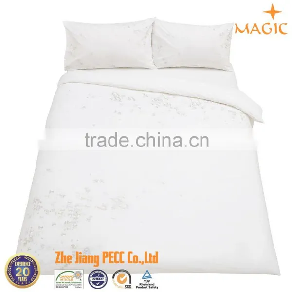 Classic Floral Bedding, White Bedding Sets Duvet Cover Pillow Case photo-2