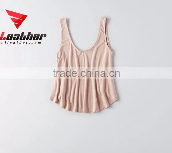 2015 Ladies Black Gym Stringer Singlet/sexy Yoga Wear Tank Top for Women photo-4