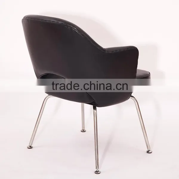 Office Chair Black Leather Dining Chairs Saarinen Executive Chair photo-5