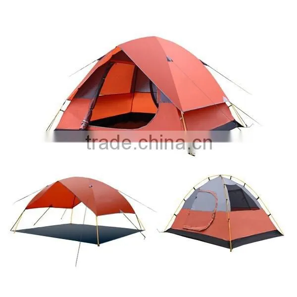 Luxury Family Camping Tent, Camping Tent Fabric, Large Family Camping Tent 4 Person
