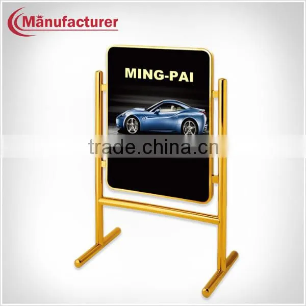 Factory Supply Advertisement Sign Stand Rack /fillet Snap Frame Poster Board
