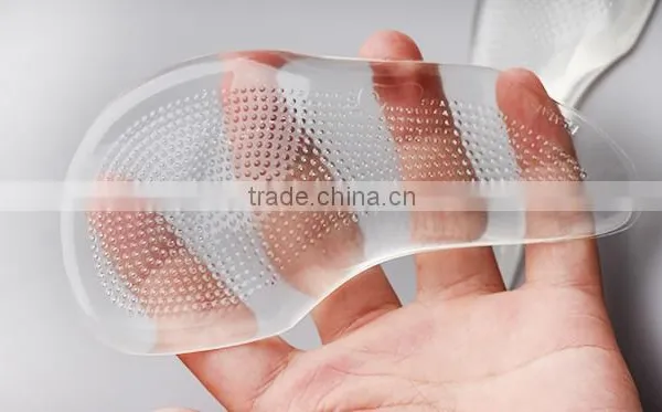 Foot Orthotic Cushioned Arch Support Insole , Foot Care Massage Gel Arch Protector. photo-4