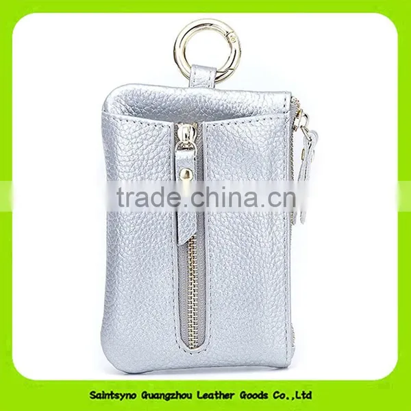 16666 Eco-friendly Cute Key Holder Leather Key Ring Holder for Lady