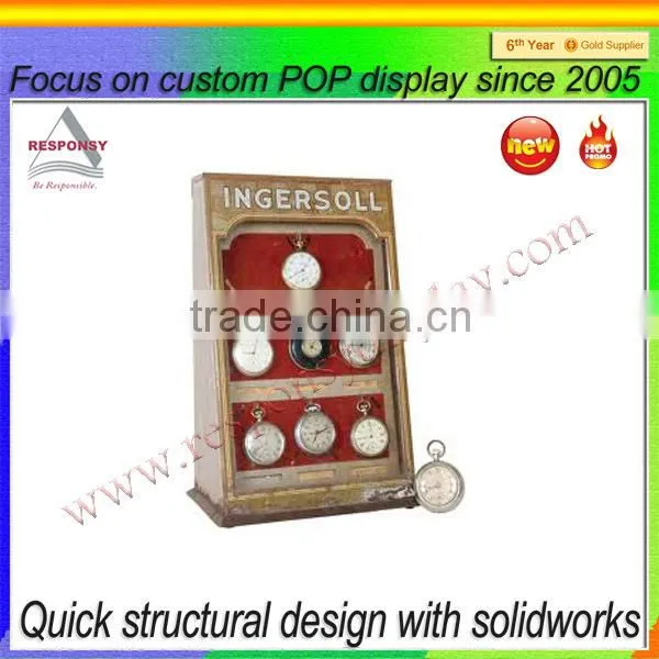 Shenzhen Christmas Gift Bamboo Wood Watch Oem Display photo-4