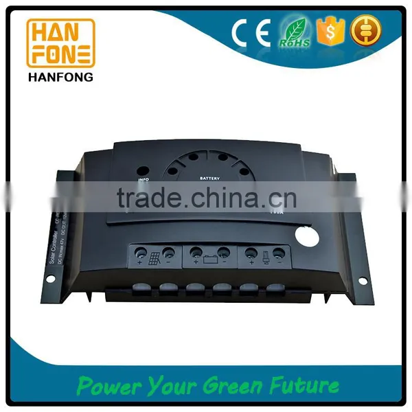 High Quality 20a 12v/24v Input/output Solar Charge Controller With LED Light Display