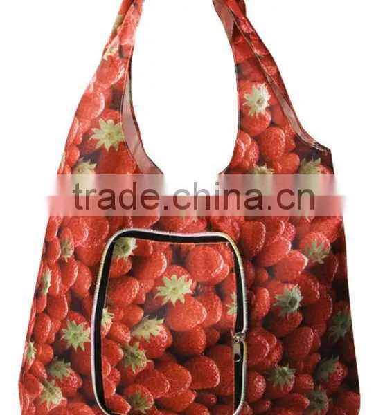 210D Suprior Quality Polyester Foldable Shopping Bag photo-2