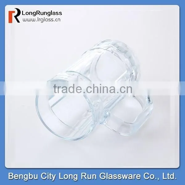 LongRun Selling Fast 414ml Carlsberg Glass Beer Cup Large Glass Tumbler Beer Steins Directly Factory photo-2
