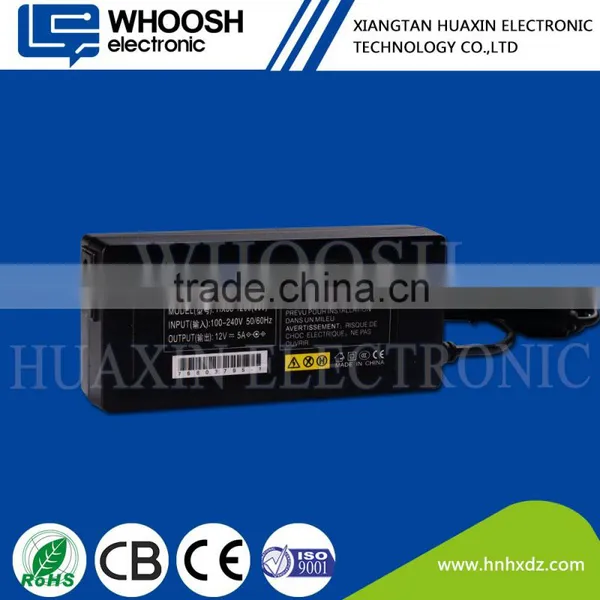 World Travel ac dc 12v 5a Notebook Computer Power Supply Laptop Charger Adapter photo-3