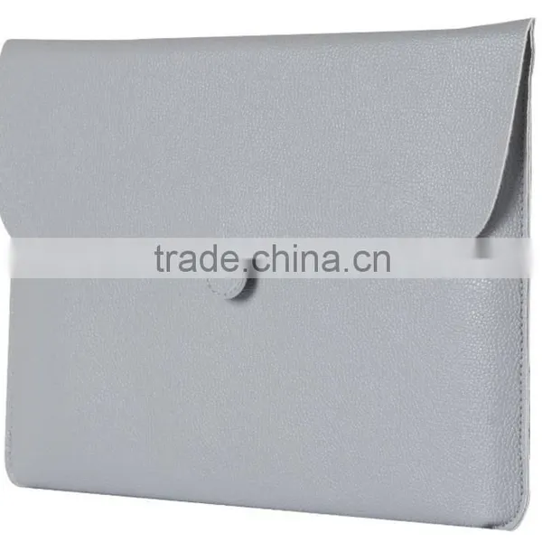 Ultra Slim & Lightweight Laptop Leather Sleeve Bag For Macbook, Carrying Bag Handbag for Macbook photo-5