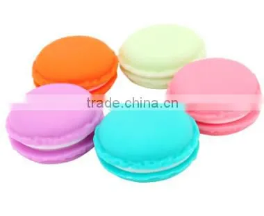Christmas Gift Cute Macaron Shape Silicone Jewelry Box,silicone Jewelry Container