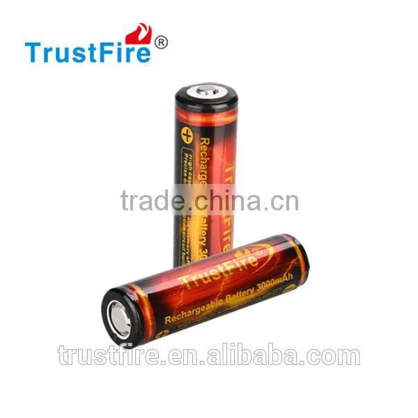 Express Wholesale TrustFire Li-ion Battery Rechargeable 3.7v 18650 3000mah for Led Torch photo-6