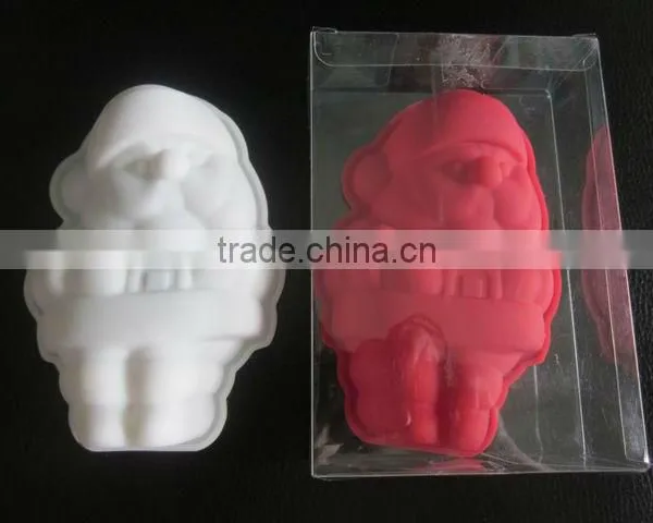 FDA & LFGB Standard Santa Claus Design Silicone Baking Molds photo-4
