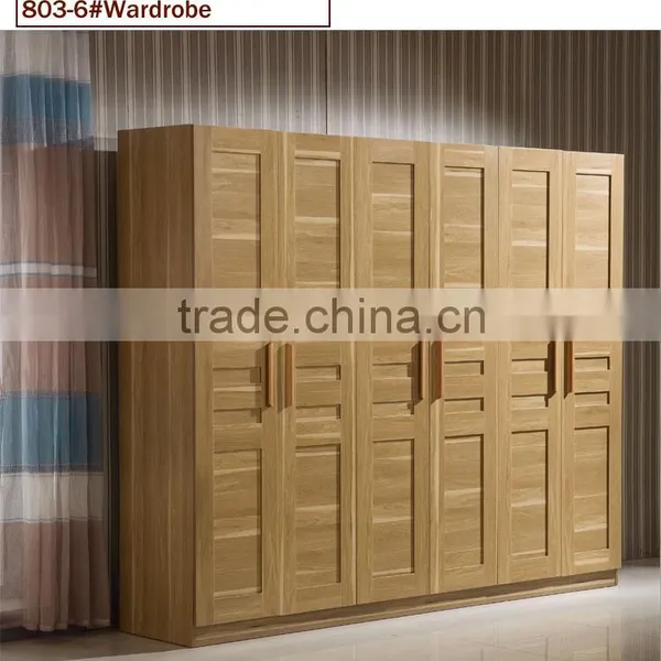 Simple Design Wooden Wardrobe photo-2