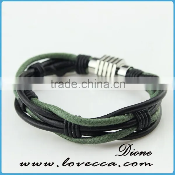 2016 Wholesale Fashion Mens Bulk Stingray Leather Bracelet photo-5