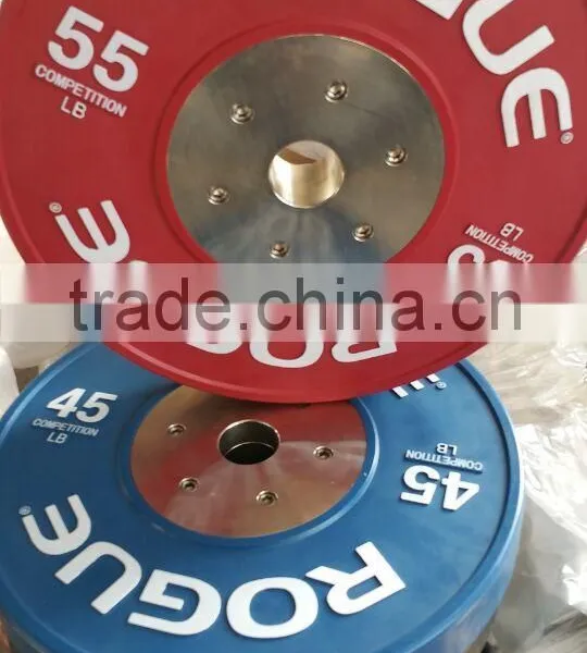 Olympic Competition Rubber Bumper Plates photo-4