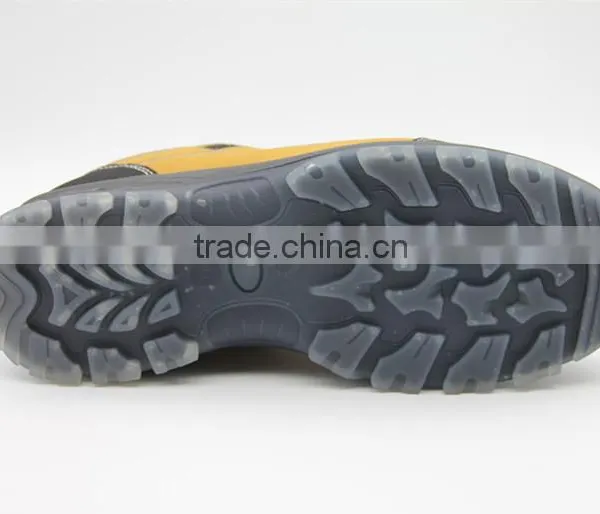 Yellow Low Cut Safety Work Shoes With Steel Toe photo-4