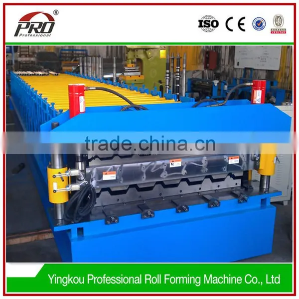 Cold Bangladesh Metal Roofing Sheet Double Layer Roll Forming Machine photo-2