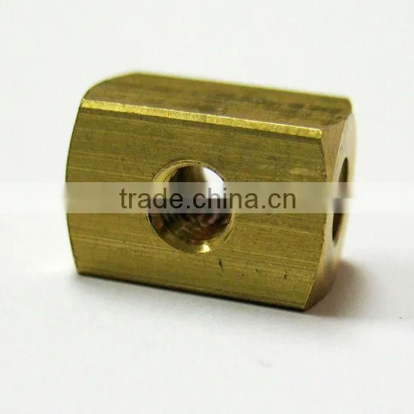 Cnc Female Thread Machining Brass Part