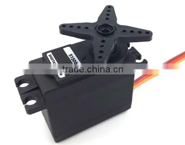 S1500MD Metal Gear 180degree 15kg High Torque Digital Robot Servo photo-2