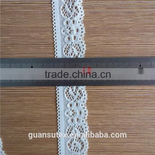 Graceful Crochet Lace Elastic Trim French Net Trimming Lace For Lingerie/Underwear/Garment Accesssories photo-2
