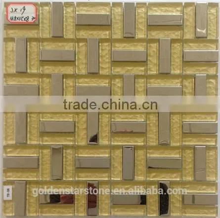 Irregular Mosaic Tile (crystal Glass) photo-2