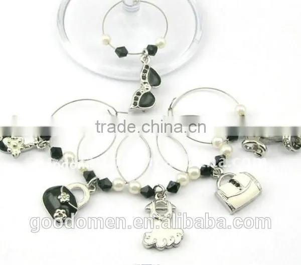 Fashion Jewelry Silver Wedding Item Charm, Wedding Car Ring and Wedding Album Charm