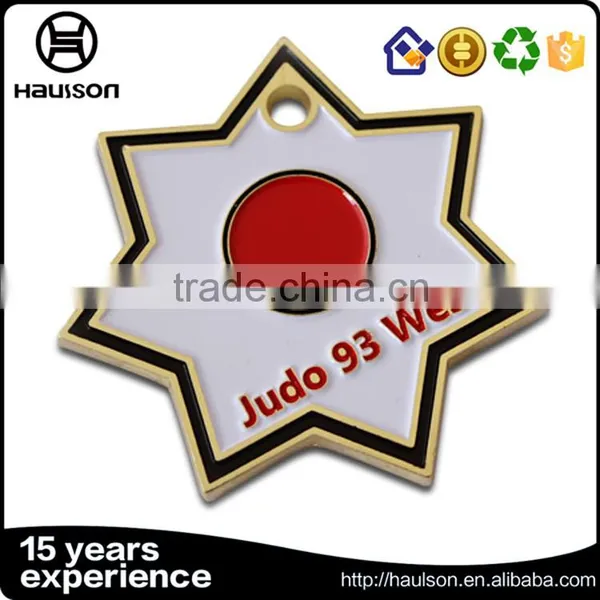 Wholesale Cheap Custom Judo Medal Diecast Zinc Alloy Material Soft Enamel Plating Gold us Medal of Honor photo-4