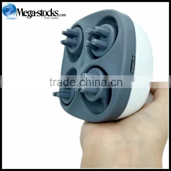 Handheld Mini Electric Hair Scalp Head Massager Vibrating Brush Comb Hair Care Relax Body Massager Massageador photo-4