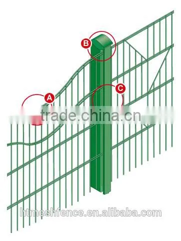 868 Wire 50x200mm Mesh White Grey Color Decor Lattice Panel High Security Fence photo-5