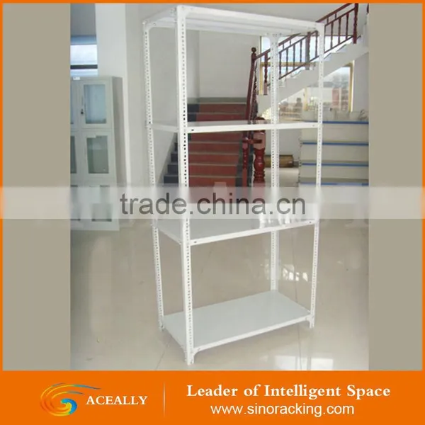 Aceally Light Duty Warehouse Storage Slotted Angle Iron Racks Steel Shelving photo-3