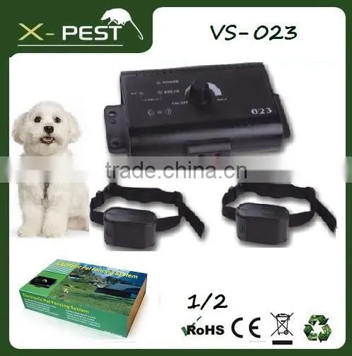 Visson VS-023 Smart Dog In-ground Pet Fencing System Remote Control Dog Training Collar photo-2
