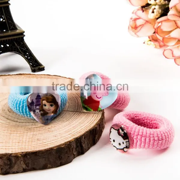 Cartoon Children Towel Hair Circle Hair Decoration photo-5