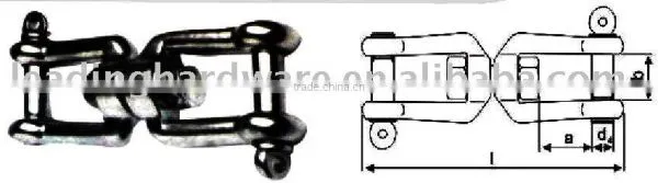 Stainless Steel Swivels Jaw/jaw(Marine Hardaware)
