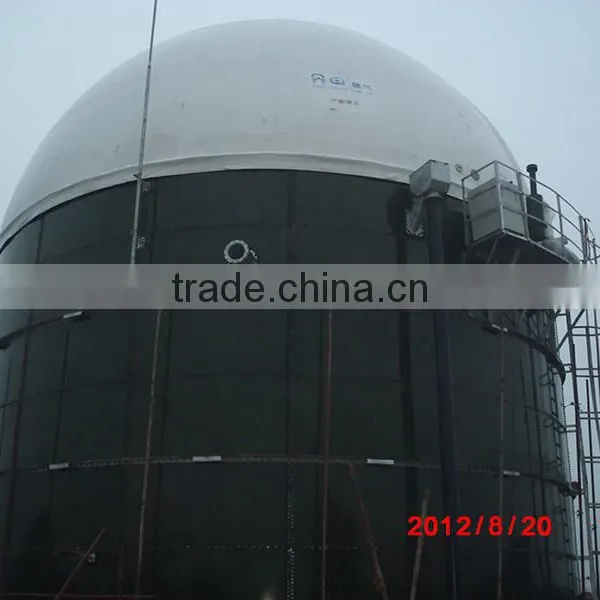 Biogas Storage Tank Biofuel Storage and Processing Glass Fused to Steel / GFS Tanks Biogas Holder photo-5