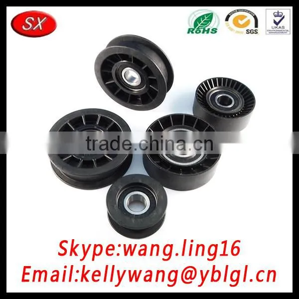Customized Small Rope Pulley, Flat Belt Pulley, Belt Tensioner Pulley Dongguan Manufacturer Pass TS16949 photo-4