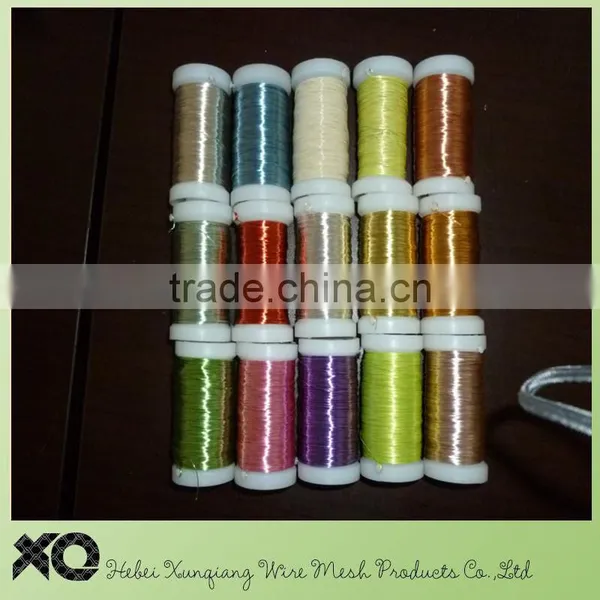 Mixed Color Beading Copper Wires Gold Plated Silver Wire photo-3