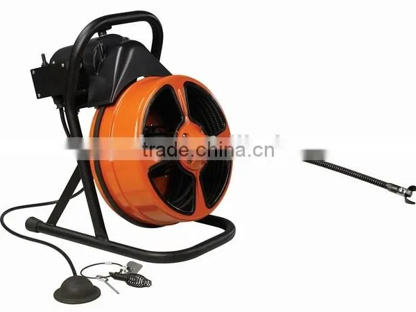Powerful 750W Flexible Shaft Dia. 15.5mm Length 15m Drain Cleaner
