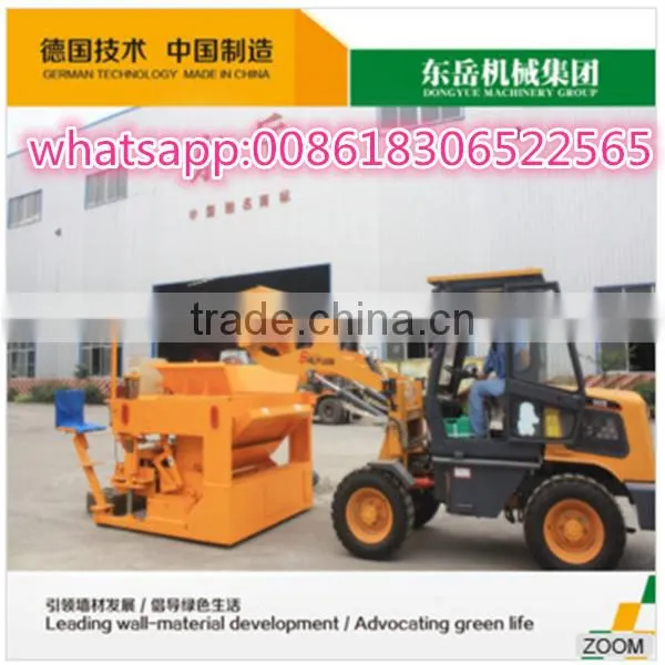 QTM6-25 Hollow Concrete Brick Machine Mobile Block Making Machine photo-3