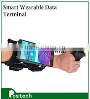 Portable Wearable Ring Barcode Scanner 1D Reader Mini Bluetooth Barcode Scanner With 1350 MAh Li-on Battery