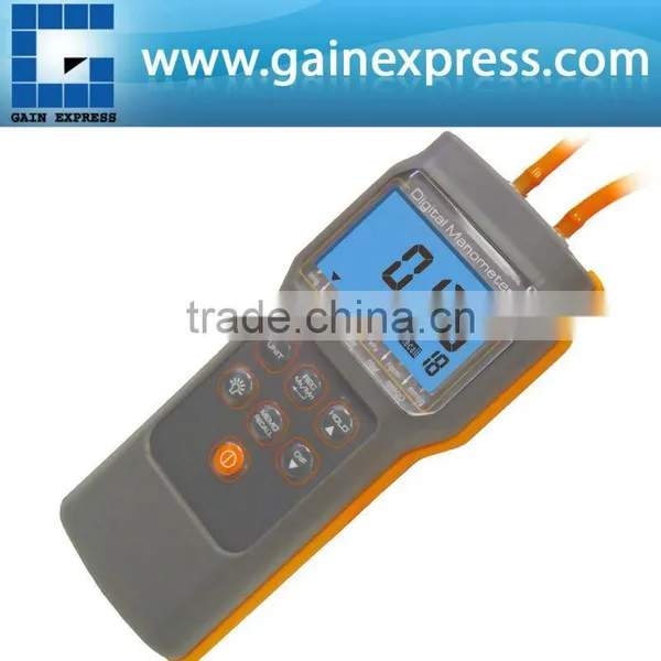 Hand Held Economic Digital Manometer With 11 Measuring Units