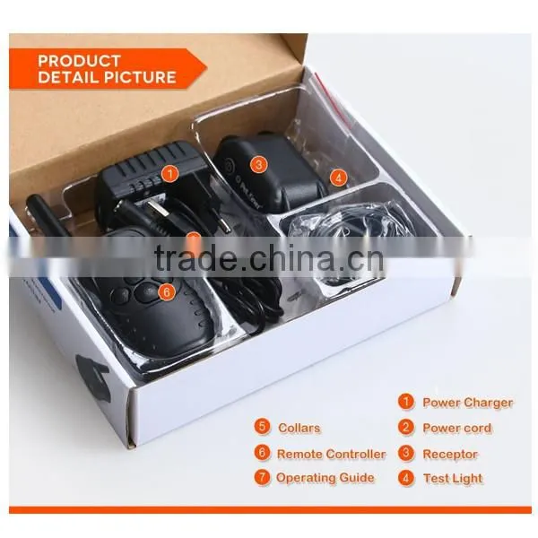 Rechargeable Remote Control Vibration Remote Dog Training Collar photo-6