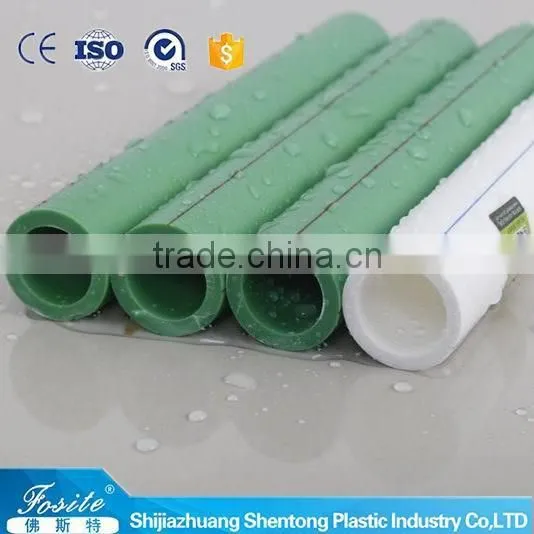 White / Green Ppr Pipe / Tube for Water Supply photo-3
