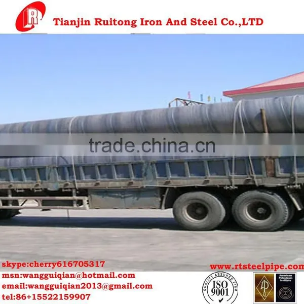 GB/T 9711 Q235B Q345 Spiral Welded Pipe photo-2